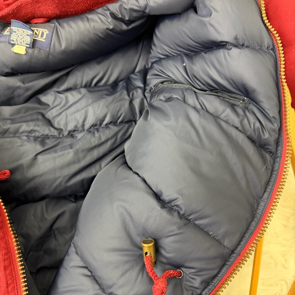 Lands' End Vintage Men's Goose Down Jacket Large - Picture 6 of 7